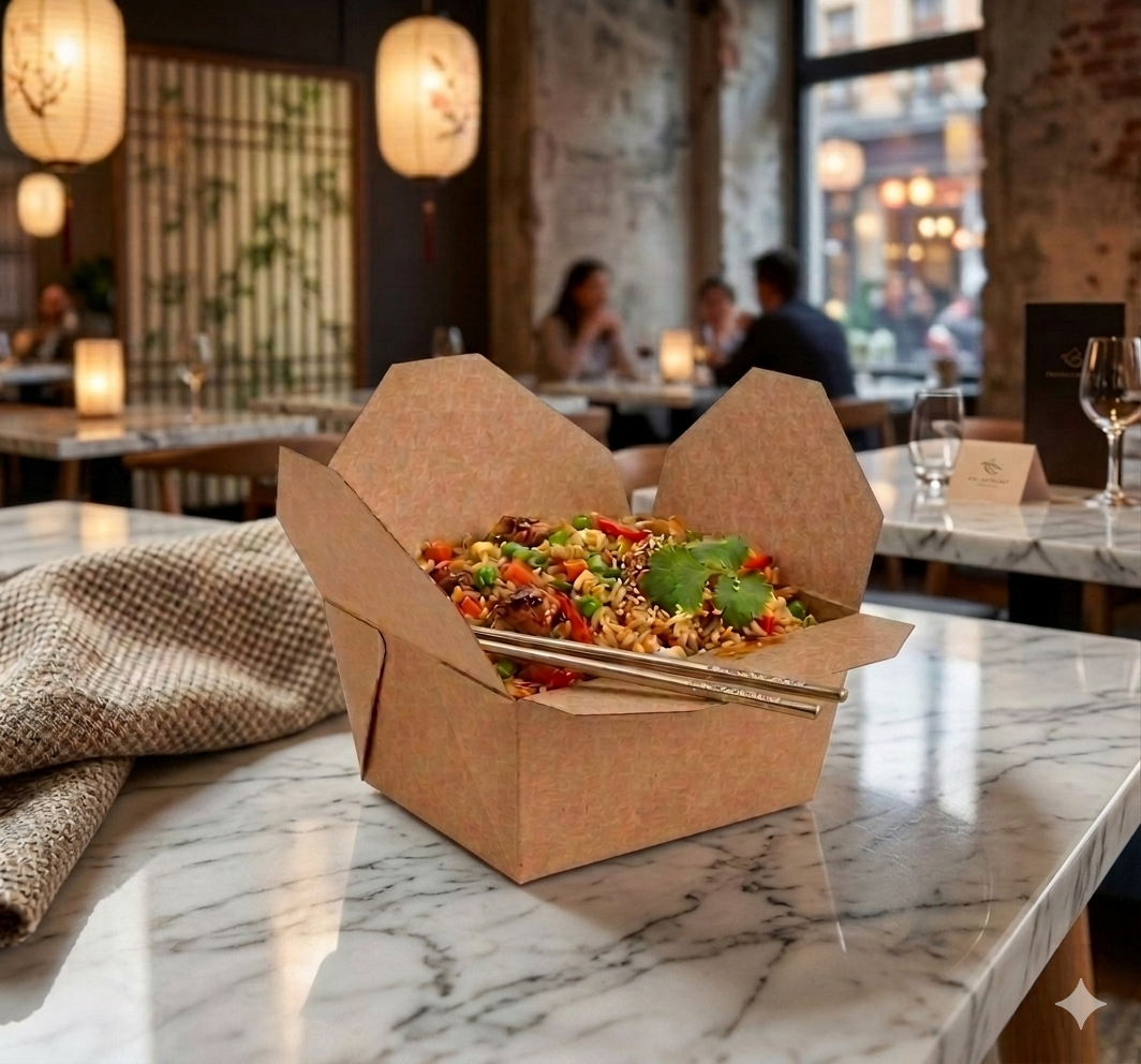Kraft Takeout Containers & Bowls