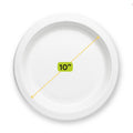 10" Round Paper Plates - Bulk 500pcs
