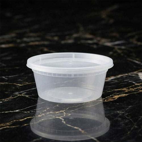 12oz Deli / Soup Container & Lid - Combo - 240pcs
