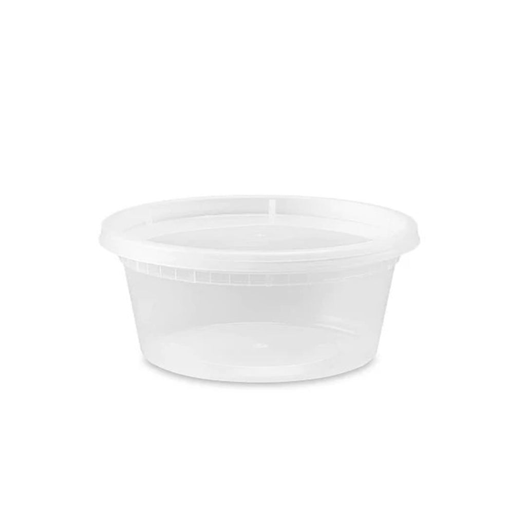12oz Deli / Soup Container & Lid - Combo - 240pcs
