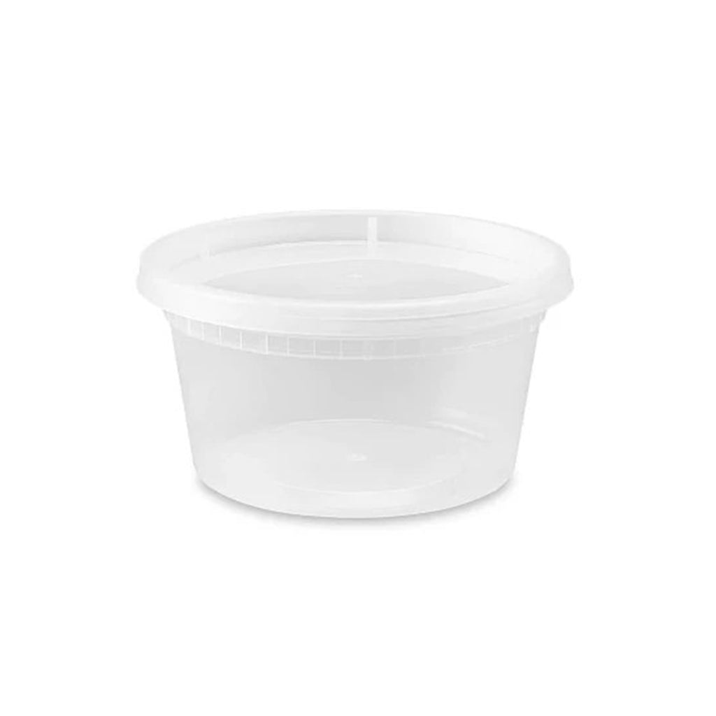 16oz Deli / Soup Container & Lid - Combo - 240pcs