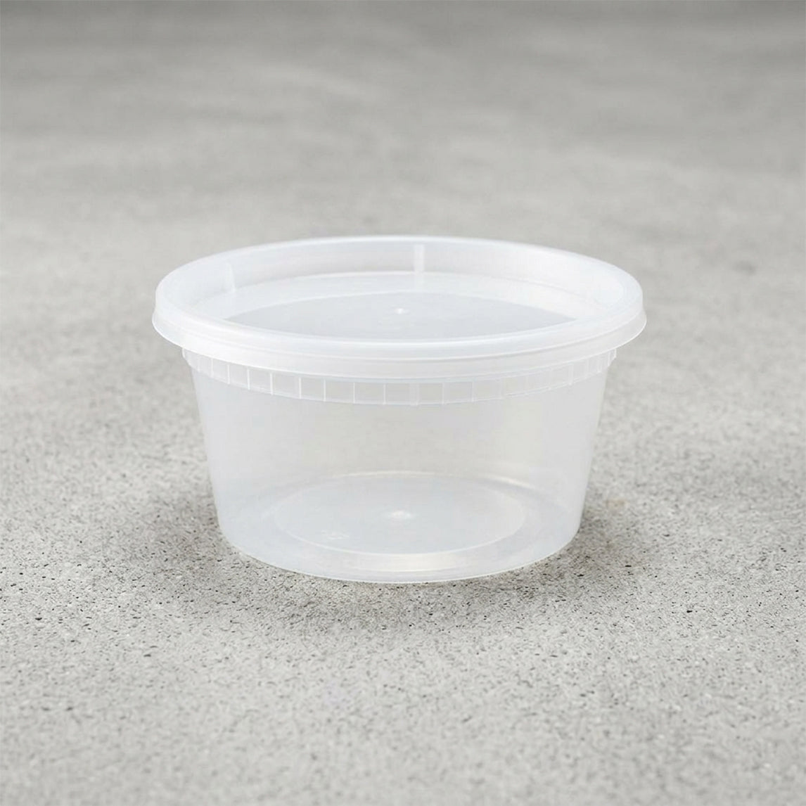 16oz Deli / Soup Container & Lid - Combo - 240pcs