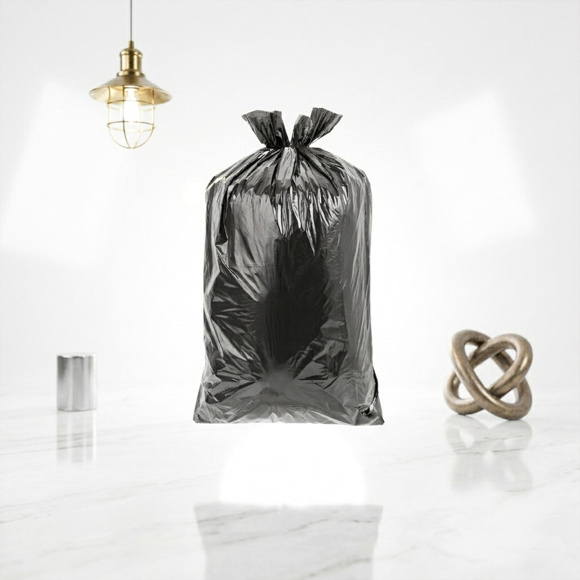 Regular Black Garbage Bags – 26" x 36" - 250pcs