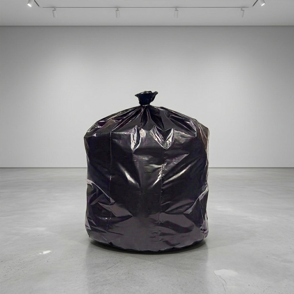 Extra - Strong Black Garbage Bags - 35" x 50" - 100pcs