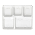 5-Compartment Meal Trays – Bulk 500pcs
