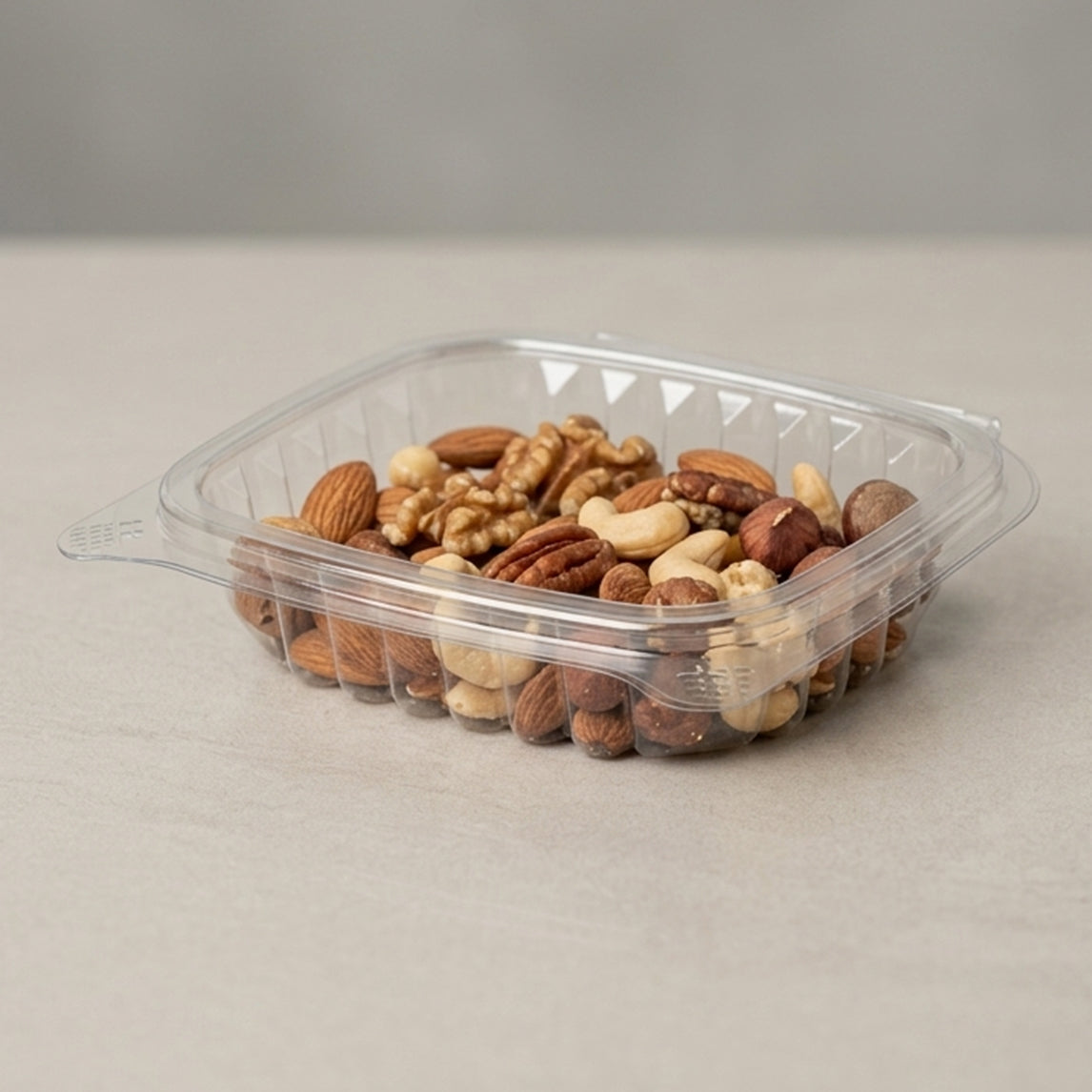 8oz. Clear Hinged Deli Container - 200pcs