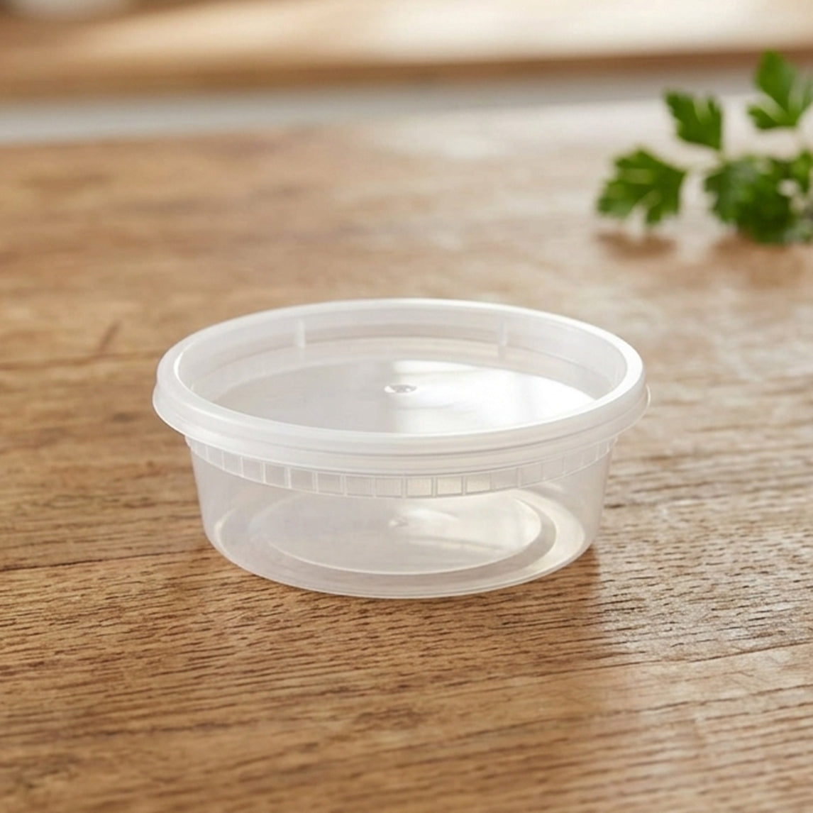 8oz Deli / Soup Container & Lid - Combo - 240pcs