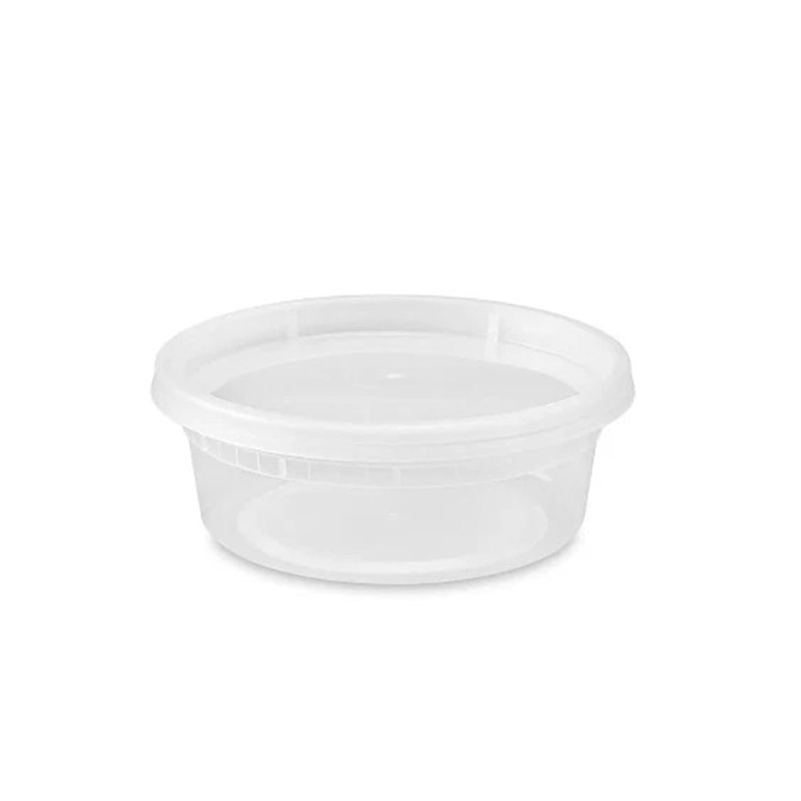 8oz Deli / Soup Container & Lid - Combo - 240pcs