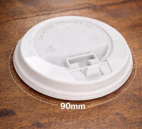 90mm Lids For Coffee Cup - 1000pcs
