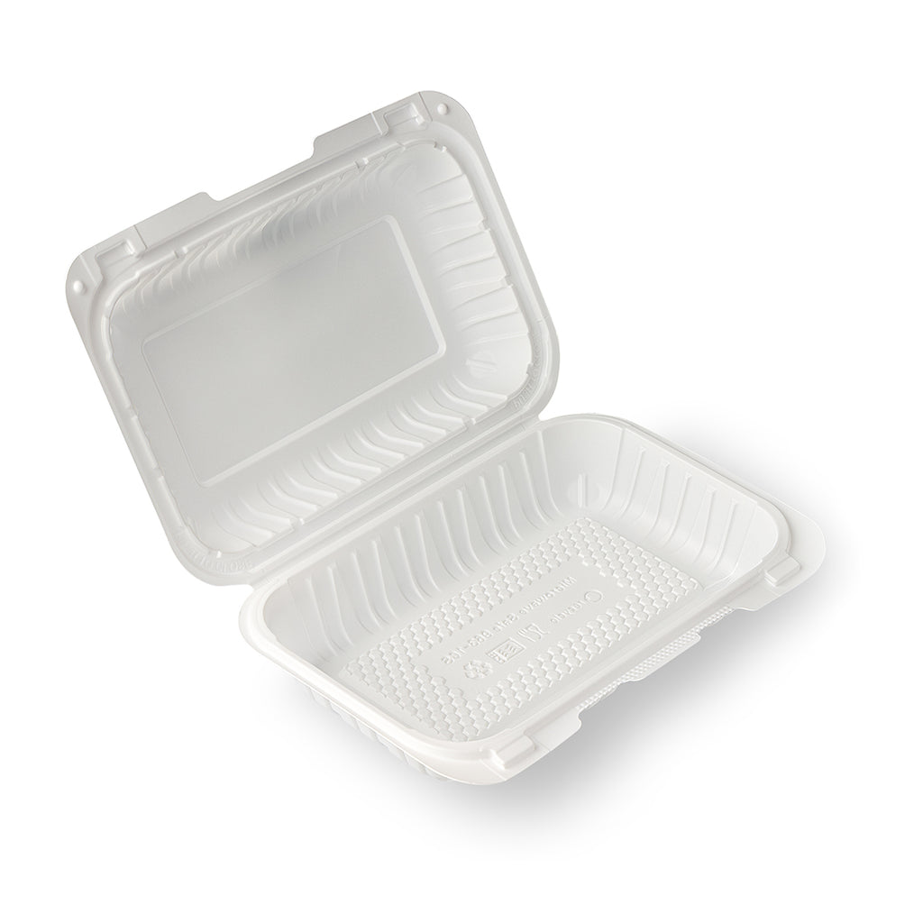 9x6 MFPP Hinged Clamshell Container - 150pcs