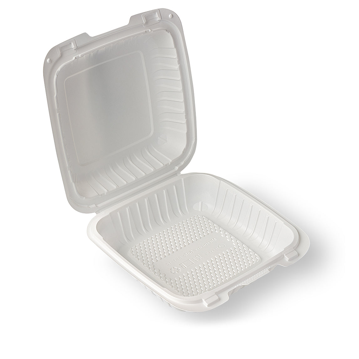 9X9 MFPP Hinged Clamshell Container - 150pcs