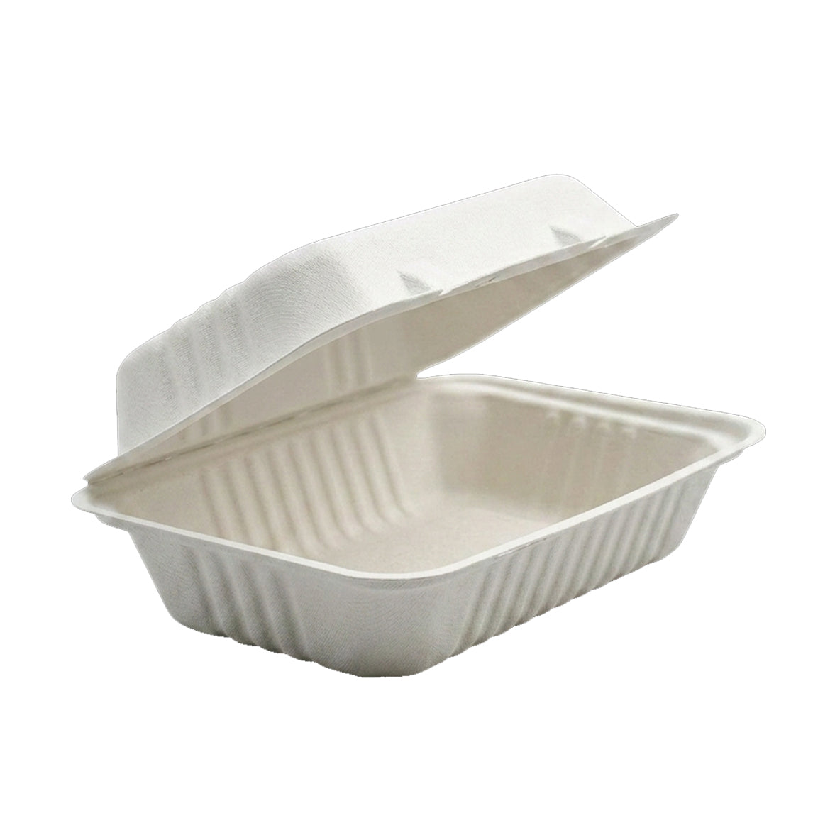 9X6 Bagasse Clamshell - 250pcs