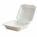 9x9 Bagasse Clamshell - 200pcs