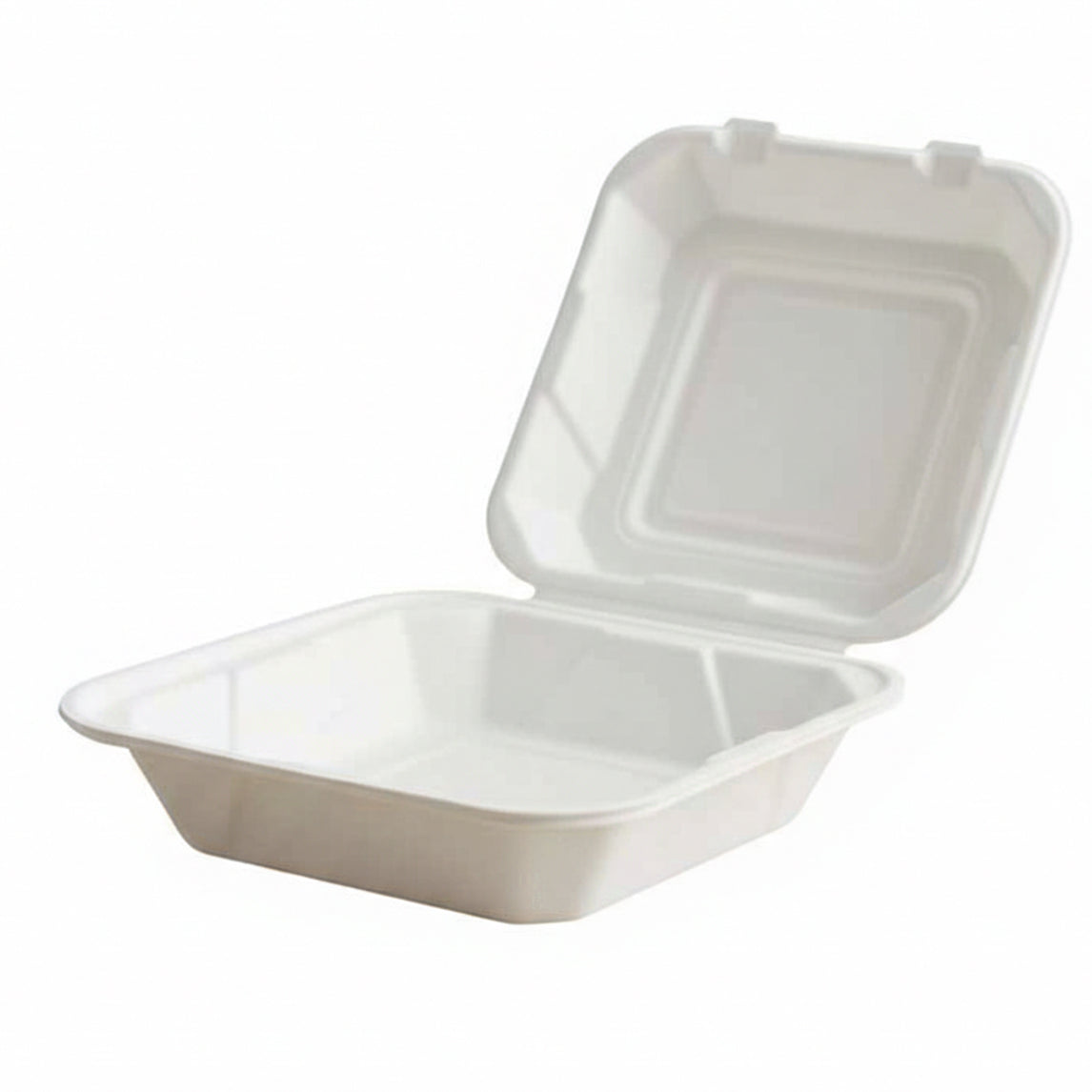 9x9 Bagasse Clamshell - 200pcs