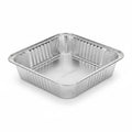 Aluminium Foil Tray Half Medium Deep - 100 Pcs