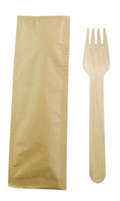 Wrapped wooden fork 500pcs