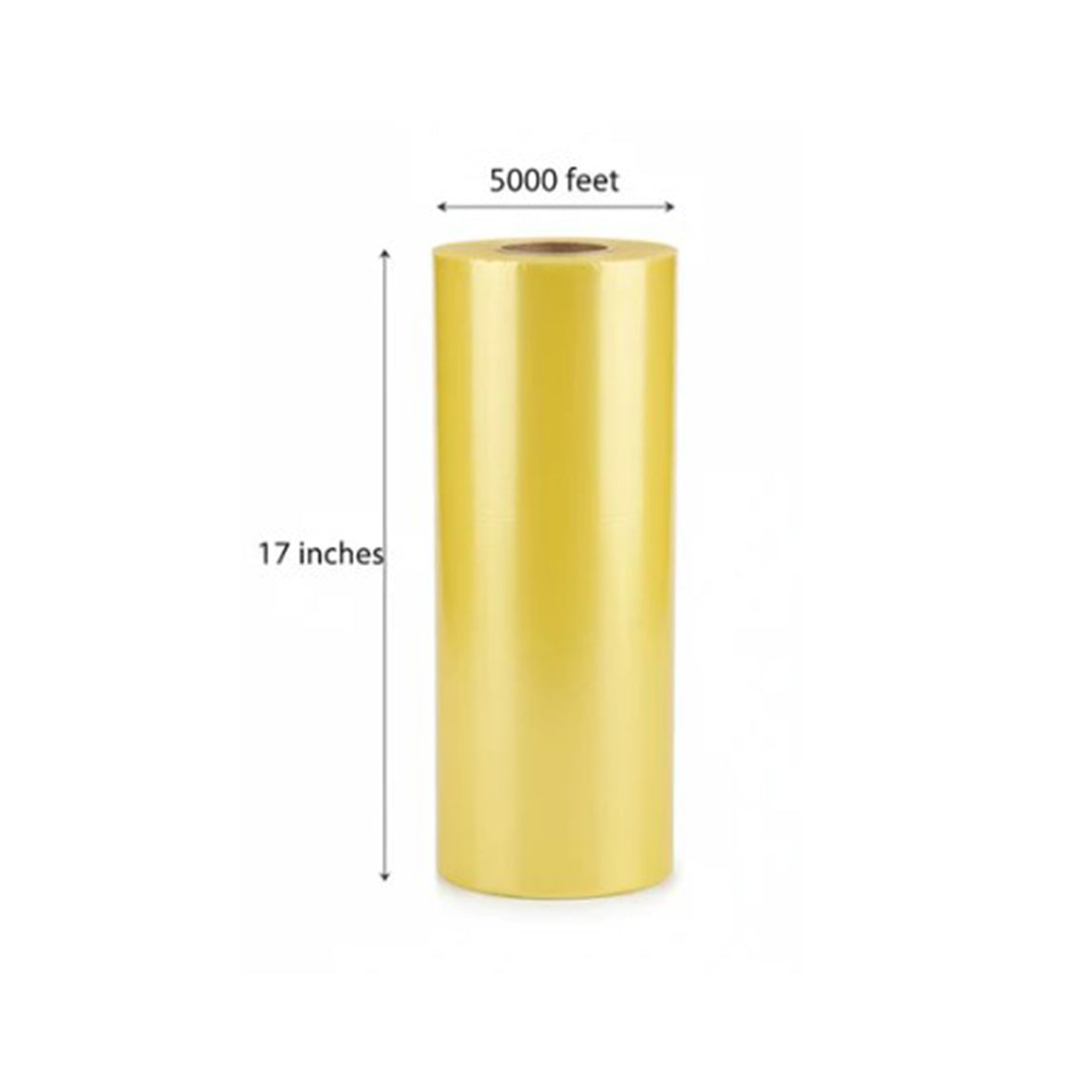 Food Wrap 17" x 5000' - Meat Film - Cling Film