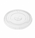PET Clear Flat Lids - 98mm, Fits 16-24oz Cold Cups - 1000pcs