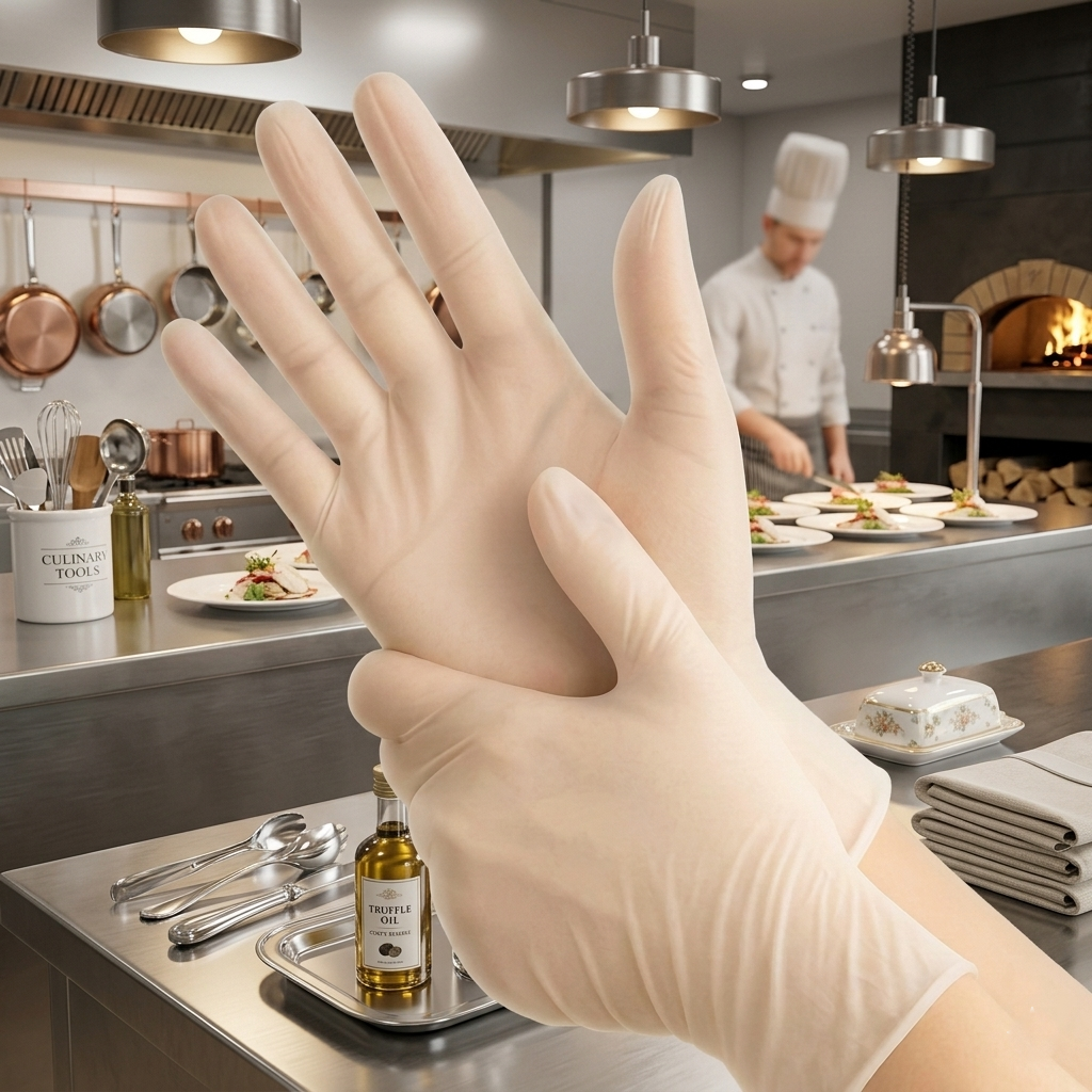 Powder-Free Vinyl Gloves – Medium - 1000pcs