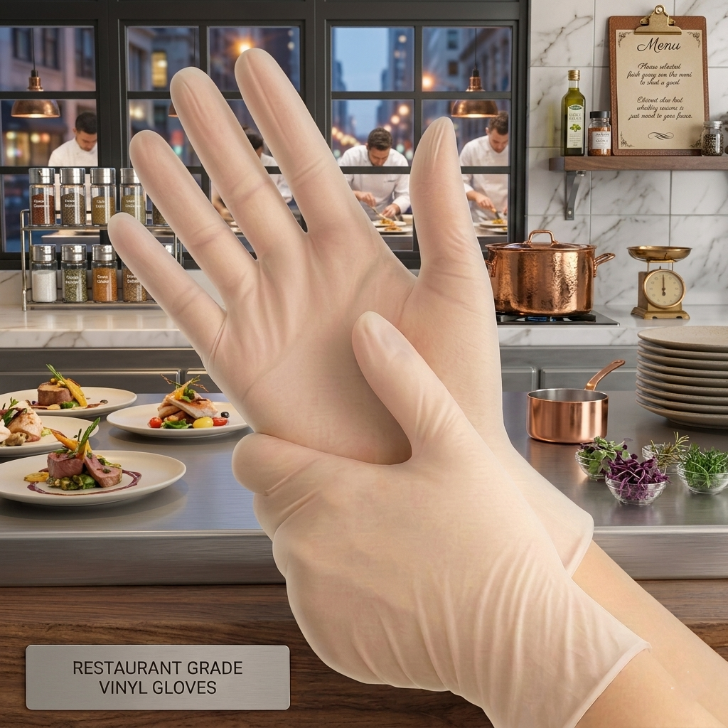 Powder-Free Vinyl Gloves – Small - 1000pcs
