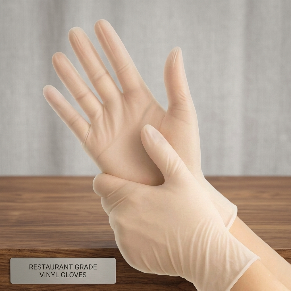 Powder-Free Vinyl Gloves – Extra Large (XL) - 1000pcs