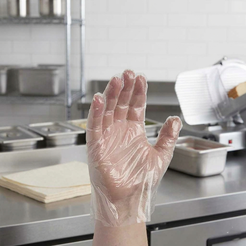 Clear Poly Gloves (Large/XL) - 500pcs