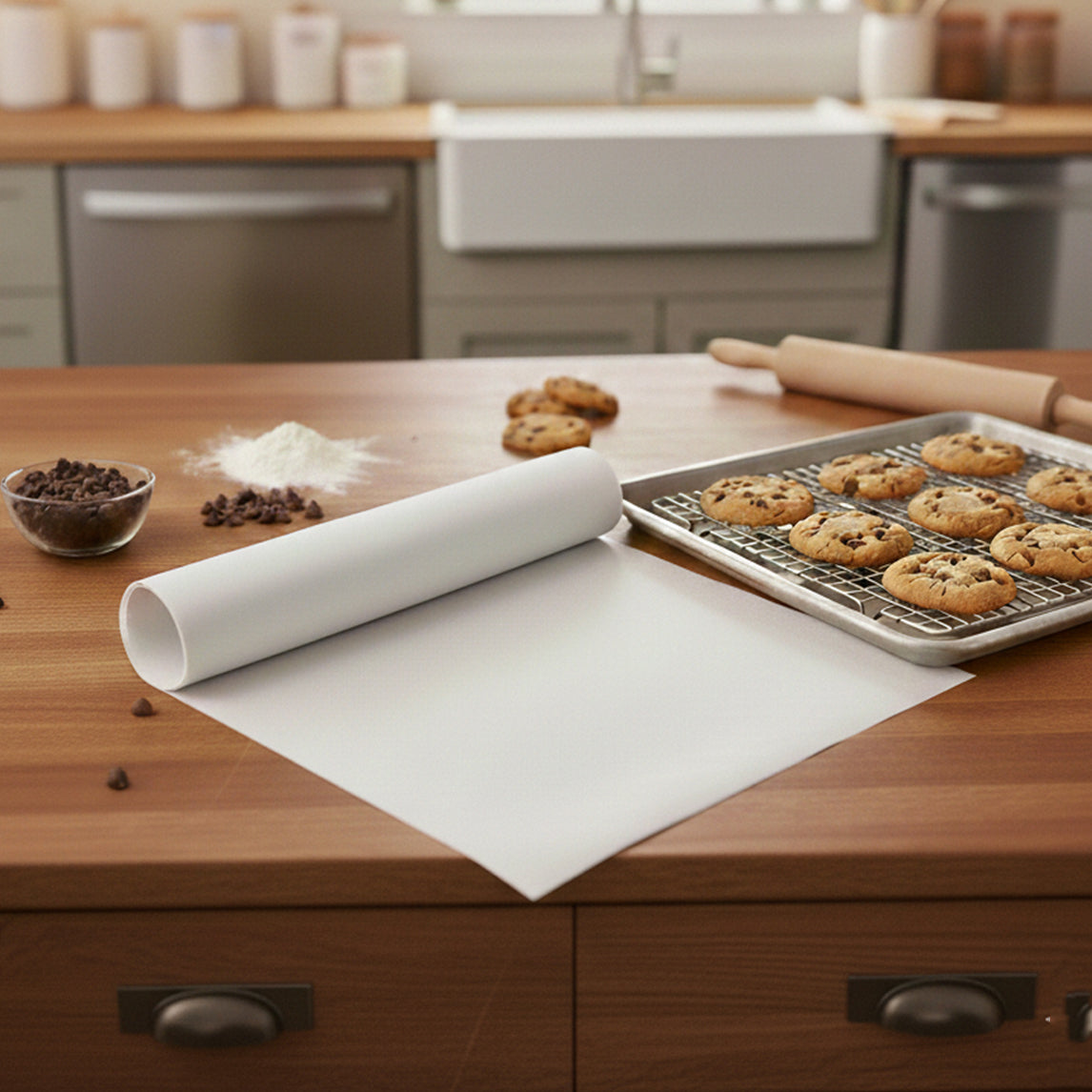 Silicone Parchment Baking Paper  16 X 24 - 1000pcs