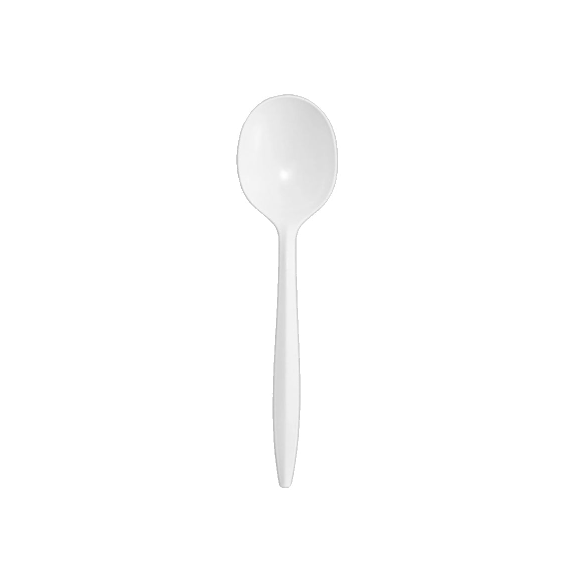 Plastic Soup Spoons - 1000pcs