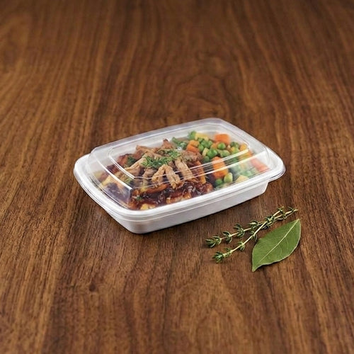 16oz Rectangular Containers - 150pcs