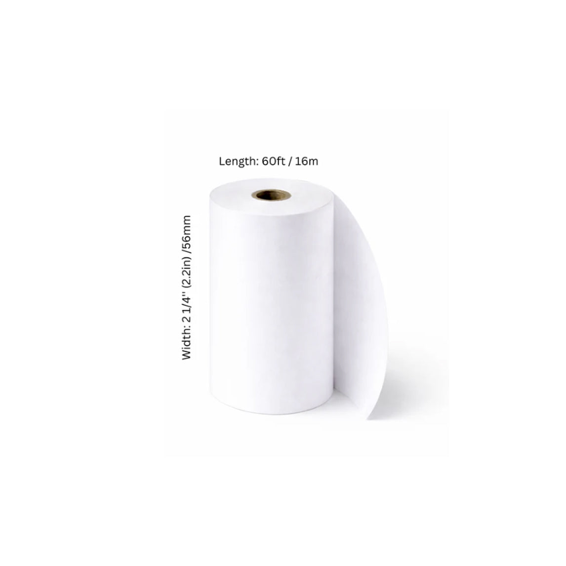 Thermal Roll 2 1/4" - 60FT - 100pcs